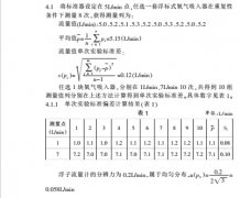 浮标式氧气吸入器氧气流量计示值误差测量不确定度评定