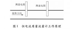 基于恒电流热式质量流量计的研究